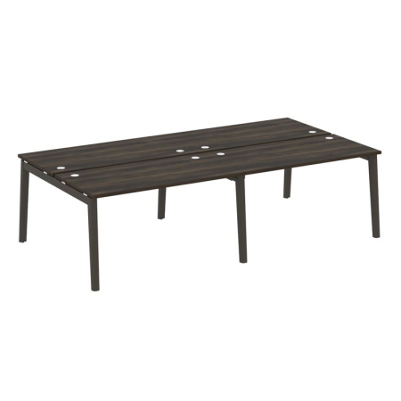 Onix Wood Рабочая станция OW.D.RS-4.3.7 Дуб Мали/Дуб Темный/Металл Антрацит 2760*1475*750 Onix Wood Рабочая станция OW.D.RS-4.3.7 Дуб Мали/Дуб Темный/Металл Антрацит 2760*1475*750