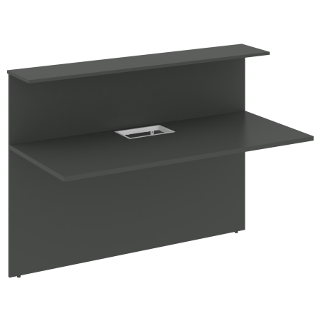 Onix Модуль прямой высокий 1580 с лючком для монитора O.R-MP.V-158C Антрацит 1580*736*1160 Onix Модуль прямой высокий 1580 с лючком для монитора O.R-MP.V-158C Антрацит 1580*736*1160