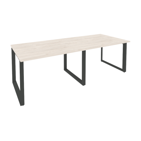 Onix Стол переговорный O.MO-PRG-2.2 Денвер Светлый/Металл Антрацит 2360*980*750 Onix Стол переговорный O.MO-PRG-2.2 Денвер Светлый/Металл Антрацит 2360*980*750