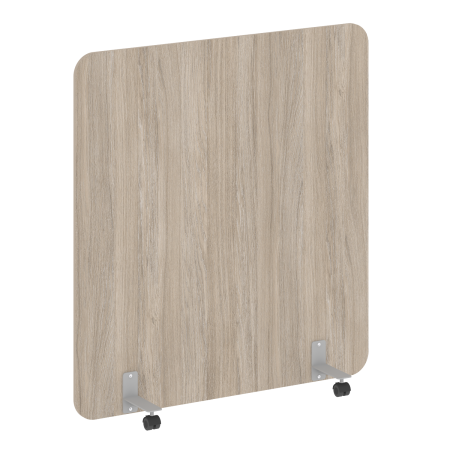 R-line Перегородка на металлических опорах, на роликах DP.R-140-150 Дуб Аттик/Металл Серый 1400*18*1500 R-line Перегородка на металлических опорах, на роликах DP.R-140-150 Дуб Аттик/Металл Серый 1400*18*1500