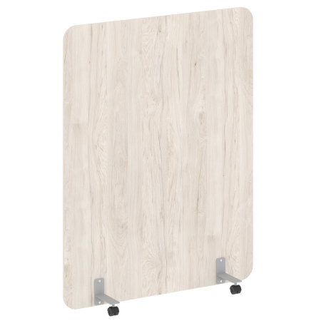 R-line Перегородка на металлических опорах, на роликах DP.R-140-180 Денвер Светлый/Металл Серый 1400*18*1800 R-line Перегородка на металлических опорах, на роликах DP.R-140-180 Денвер Светлый/Металл Серый 1400*18*1800