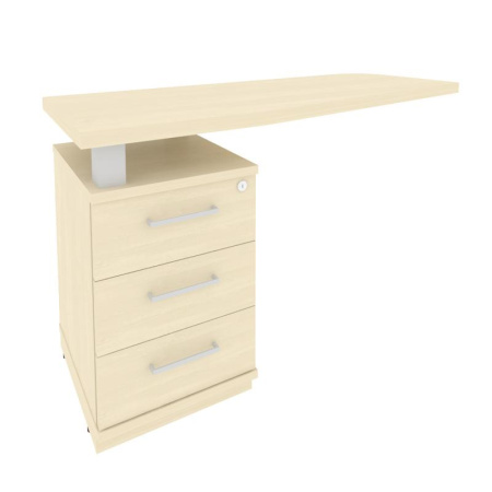 First Тумба приставная с топом левая KTP-2 (L) Клен 1300*500*765 First Тумба приставная с топом левая KTP-2 (L) Клен 1300*500*765