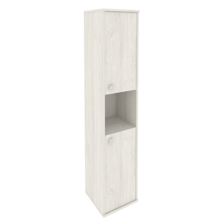 Style Шкаф высокий узкий правый Л.СУ-1.5 (R) Дуб Наварра 412*410*1980