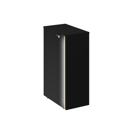 Onix Тумба с подсветкой 5 ящиков TIP-ON завершающая, правая O.R-TV-5 TIP.S (R) Тиквуд Светлый/Антрацит 436*767*1185