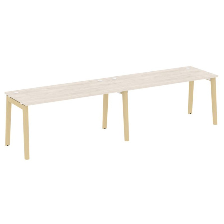 Onix Wood Рабочая станция OW.RS-2.4.7 Денвер Светлый/Дуб Светлый/Металл Белый 3160*720*750 Onix Wood Рабочая станция OW.RS-2.4.7 Денвер Светлый/Дуб Светлый/Металл Белый 3160*720*750