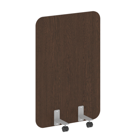 R-line Перегородка на металлических опорах, на роликах DP.R-80-120 Венге Цаво/Металл Серый 800*18*1200 R-line Перегородка на металлических опорах, на роликах DP.R-80-120 Венге Цаво/Металл Серый 800*18*1200