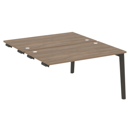 Onix Wood Стол-приставка двойной OW.D.SPR-3.8 Дуб Аризона/Дуб Темный/Металл Антрацит 1380*1635*750 Onix Wood Стол-приставка двойной OW.D.SPR-3.8 Дуб Аризона/Дуб Темный/Металл Антрацит 1380*1635*750