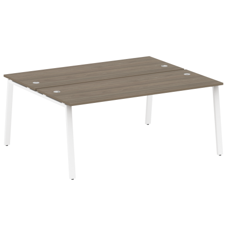 Metal System Рабочая станция на А-образном м/к БА.РАС-СП-2.5 Вяз Благородный/Металл Белый 1800*1475*750 Metal System Рабочая станция на А-образном м/к БА.РАС-СП-2.5 Вяз Благородный/Металл Белый 1800*1475*750