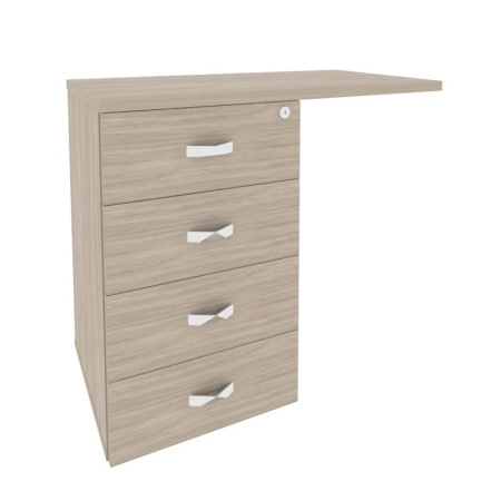 Onix Direct Тумба приставная (универсальная л/пр) O.TPU-4 Дуб Аттик 842*460*750 Onix Direct Тумба приставная (универсальная л/пр) O.TPU-4 Дуб Аттик 842*460*750