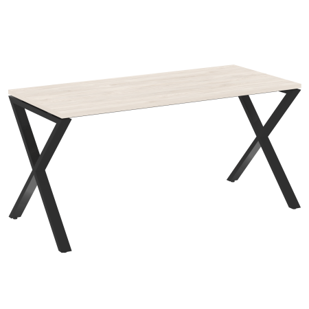 Loft Стол рабочий VR.L-SRX-4.7 Денвер Светлый/Металл Черный 1580*720*750
