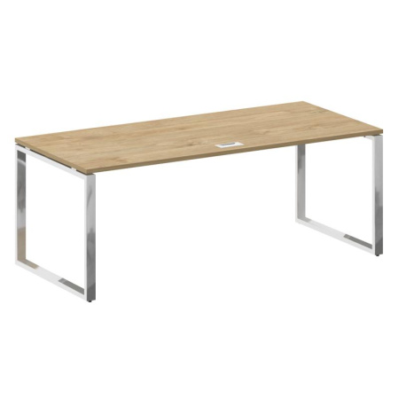 Shift Стол руководителя прямой без тумбы SK.SR-200 Тиквуд Светлый 2000*900*753