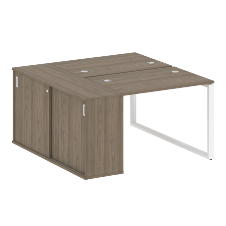 Metal System Рабочая станция с шкафом-купе на О-образном м/к БО.РС-СШК-1.1 Т Вяз Благородный/Металл Белый 1410*1475*750 Metal System Рабочая станция с шкафом-купе на О-образном м/к БО.РС-СШК-1.1 Т Вяз Благородный/Металл Белый 1410*1475*750