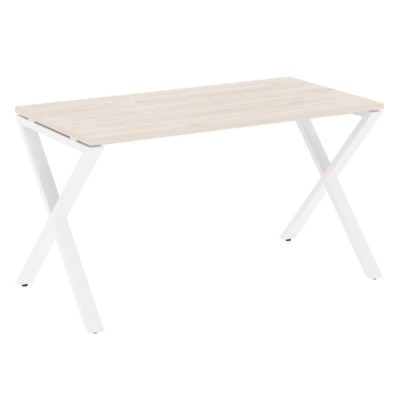 Loft Стол рабочий VR.L-SRX-3.7 Денвер Светлый/Металл Белый 1380*720*750