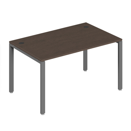 Trend Metal TDM32212215 Стол письменный на металлоопорах 1400x720x750 тёмный дуб