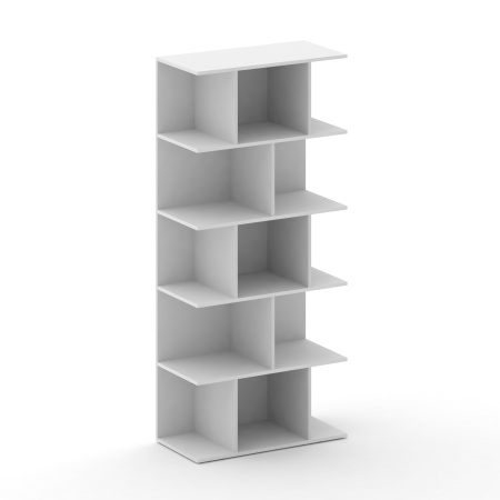 Cross Стеллаж открытый широкий высокий CRU.SO-100 Белый Бриллиант UM 896*460*2000 Cross Стеллаж открытый широкий высокий CRU.SO-100 Белый Бриллиант UM 896*460*2000