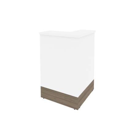 Style Угловой модуль левый Л.УМ-1 (L) Вяз Благородный/Белый 736*736*1156