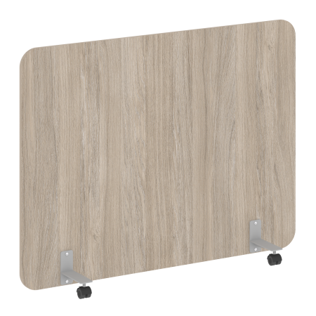 R-line Перегородка на металлических опорах, на роликах DP.R-160-120 Дуб Аттик/Металл Серый 1600*18*1200 R-line Перегородка на металлических опорах, на роликах DP.R-160-120 Дуб Аттик/Металл Серый 1600*18*1200