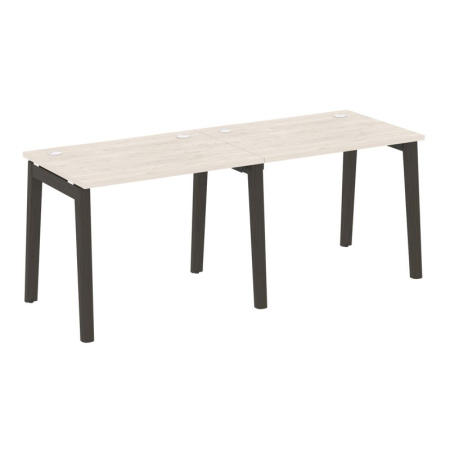 Onix Wood Рабочая станция OW.RS-2.1.7 Денвер Светлый/Дуб Темный/Металл Антрацит 1960*720*750 Onix Wood Рабочая станция OW.RS-2.1.7 Денвер Светлый/Дуб Темный/Металл Антрацит 1960*720*750