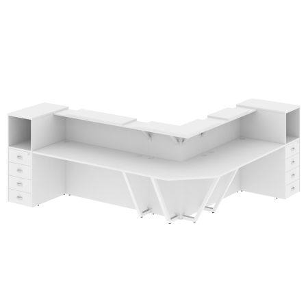 Onix Ресепшн O.R-K-33 Белый Бриллиант 2607*3007*1187 Onix Ресепшн O.R-K-33 Белый Бриллиант 2607*3007*1187