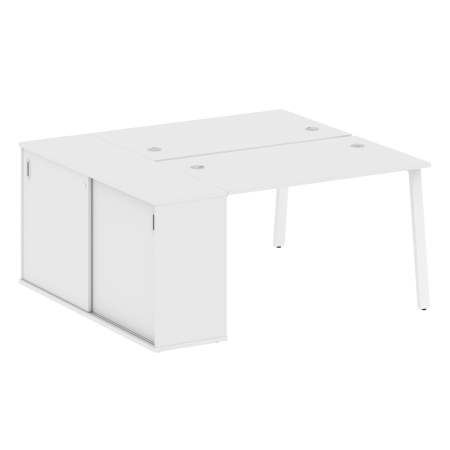 Metal System Рабочая станция с шкафом-купе на А-образном м/к БА.РС-СШК-1.2 Т Белый/Металл Белый 1610*1475*750 Metal System Рабочая станция с шкафом-купе на А-образном м/к БА.РС-СШК-1.2 Т Белый/Металл Белый 1610*1475*750