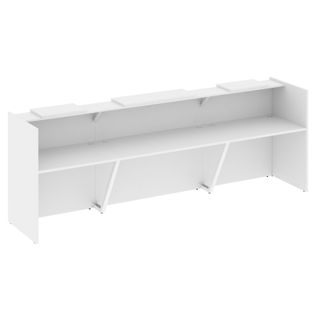 Onix Ресепшн O.R-K-14 Белый Бриллиант 3390*766*1187 Onix Ресепшн O.R-K-14 Белый Бриллиант 3390*766*1187