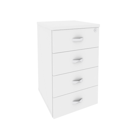 Onix Тумба приставная O.TP-4 Белый Бриллиант 432*460*750 Onix Тумба приставная O.TP-4 Белый Бриллиант 432*460*750