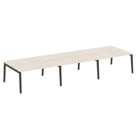 Onix Wood Рабочая станция OW.D.RS-6.4.7 Денвер Светлый/Дуб Темный/Металл Антрацит 4740*1475*750 Onix Wood Рабочая станция OW.D.RS-6.4.7 Денвер Светлый/Дуб Темный/Металл Антрацит 4740*1475*750