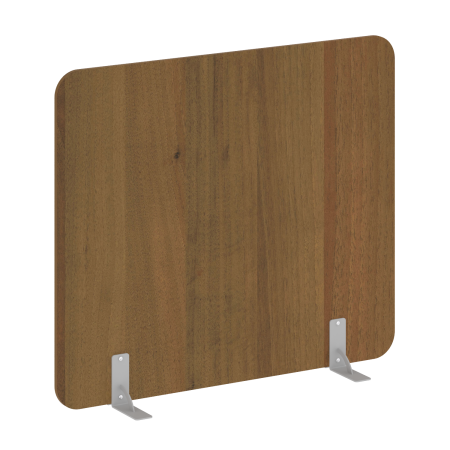 R-line Перегородки на металлических опорах на фетровых подпятниках DP.F-140-120 Орех Гварнери/Металл Серый 1400*18*1200 R-line Перегородки на металлических опорах на фетровых подпятниках DP.F-140-120 Орех Гварнери/Металл Серый 1400*18*1200