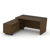 Corner Стол руководителя с тумбой COR.SRT-18 (L) Орех Лоренцо/Графит/Металл Графит 1800*1800*750 Corner Стол руководителя с тумбой COR.SRT-18 (L) Орех Лоренцо/Графит/Металл Графит 1800*1800*750