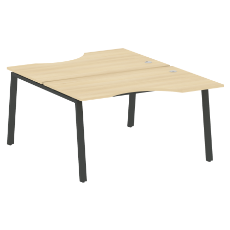 Metal System Рабочая станция криволинейная на А-образном м/к БА.РАС-СА-2.2 Акация Лорка/Металл Антрацит 1400*1835*750 Metal System Рабочая станция криволинейная на А-образном м/к БА.РАС-СА-2.2 Акация Лорка/Металл Антрацит 1400*1835*750