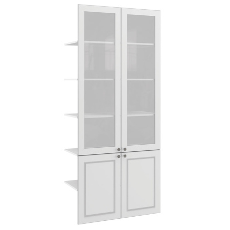 Vienna VIE36054101 Наполнение шкафа для бумаг 900x400x2060 белый Vienna VIE36054101 Наполнение шкафа для бумаг 900x400x2060 белый