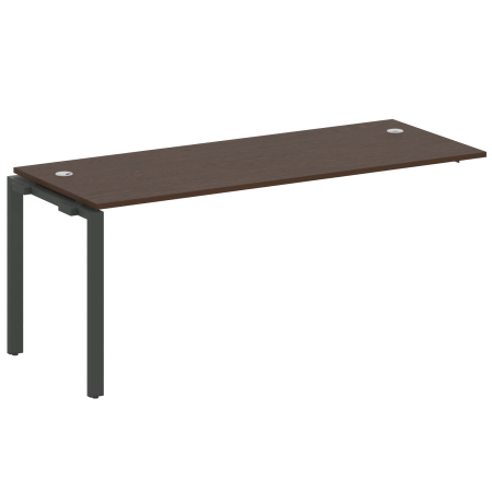 Metal System Проходной элемент рабочей станции на П-образном м/к БП.ПРС-СП-1.5 Венге Цаво/Металл Антрацит 1800*720*750 Metal System Проходной элемент рабочей станции на П-образном м/к БП.ПРС-СП-1.5 Венге Цаво/Металл Антрацит 1800*720*750