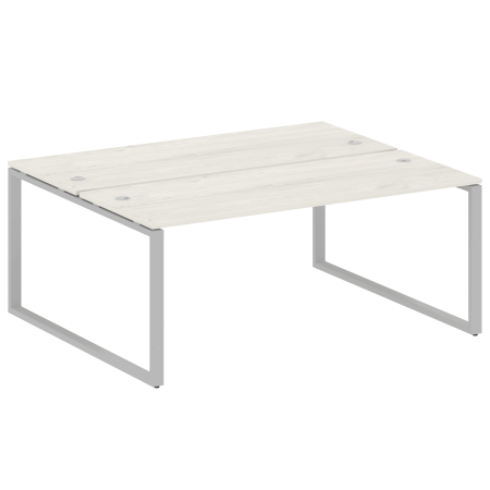 Metal System Рабочая станция на О-образном м/к БО.РАС-СП-2.5 Дуб Наварра/Металл Серый 1800*1475*750 Metal System Рабочая станция на О-образном м/к БО.РАС-СП-2.5 Дуб Наварра/Металл Серый 1800*1475*750