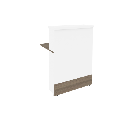 Style Модуль прямой Л.МП-1 Вяз Благородный/Белый 800*736*1156