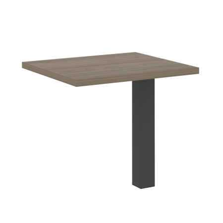 Yalta Брифинг-приставка LT.BR-1 Вяз Благородный/Металл Антрацит 800*700*750 Yalta Брифинг-приставка LT.BR-1 Вяз Благородный/Металл Антрацит 800*700*750