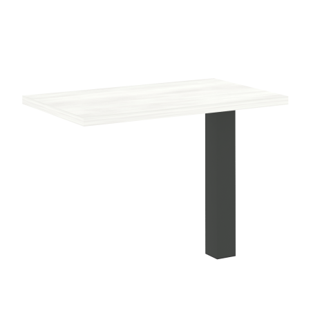 Yalta Брифинг-приставка LT.BR-3 Снежная Патина/Металл Антрацит 1000*600*750 Yalta Брифинг-приставка LT.BR-3 Снежная Патина/Металл Антрацит 1000*600*750