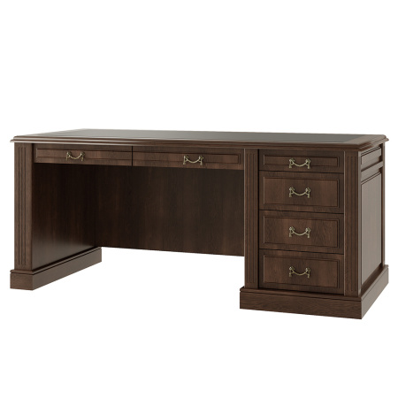 Ministry MNS2910404 Стол письменный 1800x800x800 Дуб Шоколад