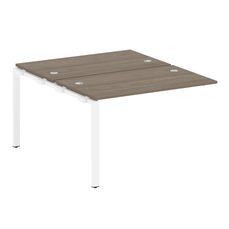 Metal System Проходной элемент рабочей станции на П-образном м/к БП.ПРС-СП-2.2 Вяз Благородный/Металл Белый 1200*1475*750 Metal System Проходной элемент рабочей станции на П-образном м/к БП.ПРС-СП-2.2 Вяз Благородный/Металл Белый 1200*1475*750