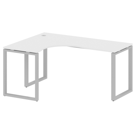 Metal System Стол криволинейный левый на О-образном м/к БО.СА-4 (L) Белый/Металл Серый 1600*1200*750 Metal System Стол криволинейный левый на О-образном м/к БО.СА-4 (L) Белый/Металл Серый 1600*1200*750