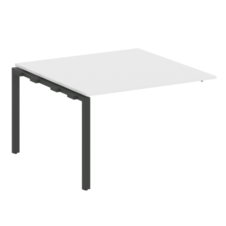 Metal System Проходной элемент перег. стола на П-образном м/к БП.ППРГ-2 Белый/Металл Антрацит 1200*1235*750 Metal System Проходной элемент перег. стола на П-образном м/к БП.ППРГ-2 Белый/Металл Антрацит 1200*1235*750