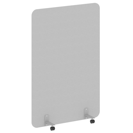 R-line Перегородка на металлических опорах, на роликах DP.R-120-180 Серый/Металл Серый 1200*18*1800 R-line Перегородка на металлических опорах, на роликах DP.R-120-180 Серый/Металл Серый 1200*18*1800