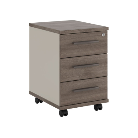 New Line NLN36330331 Тумба подкатная 3 ящика 406x525x620 дуб шамони темный