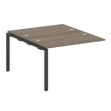 Metal System Проходной элемент рабочей станции на П-образном м/к БП.ПРС-СП-2.2 Вяз Благородный/Металл Антрацит 1200*1475*750 Metal System Проходной элемент рабочей станции на П-образном м/к БП.ПРС-СП-2.2 Вяз Благородный/Металл Антрацит 1200*1475*750