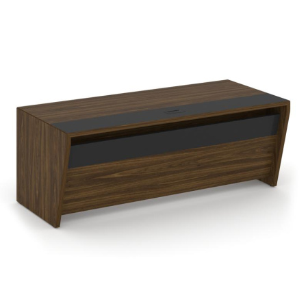 Corner Стол руководителя прямой COR.SR-20 Орех Лоренцо/Графит 2000*900*750 Corner Стол руководителя прямой COR.SR-20 Орех Лоренцо/Графит 2000*900*750