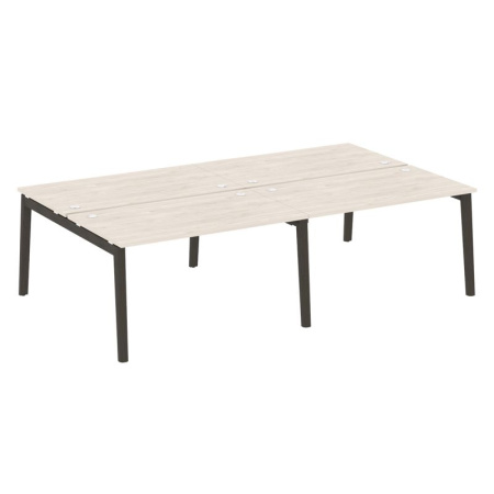 Onix Wood Рабочая станция OW.D.RS-4.3.8 Денвер Светлый/Дуб Темный/Металл Антрацит 2760*1635*750 Onix Wood Рабочая станция OW.D.RS-4.3.8 Денвер Светлый/Дуб Темный/Металл Антрацит 2760*1635*750