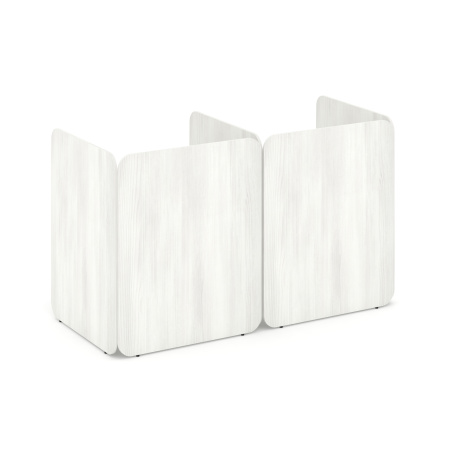 Bell Комплект №2 KCB.K-002 Тиквуд Светлый/Снежная Патина 1614*909*1200 Bell Комплект №2 KCB.K-002 Тиквуд Светлый/Снежная Патина 1614*909*1200