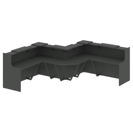 Onix Ресепшн O.R-K-35 Антрацит 3139*3139*1187 Onix Ресепшн O.R-K-35 Антрацит 3139*3139*1187