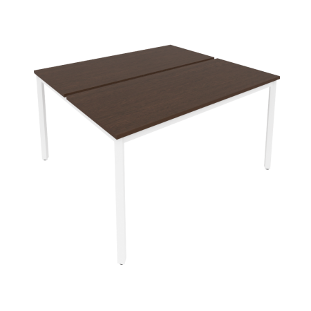 Slim Рабочая станция на металлокаркасе С.СП-5.2 Венге Цаво/Металл Белый 1380*1235*750 Slim Рабочая станция на металлокаркасе С.СП-5.2 Венге Цаво/Металл Белый 1380*1235*750