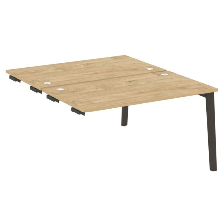 Onix Wood Стол-приставка двойной OW.D.SPR-3.8 Тиквуд Светлый/Дуб Темный/Металл Антрацит 1380*1635*750 Onix Wood Стол-приставка двойной OW.D.SPR-3.8 Тиквуд Светлый/Дуб Темный/Металл Антрацит 1380*1635*750