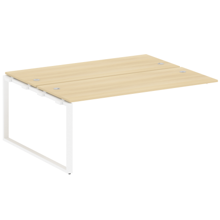 Metal System Проходной элемент рабочей станции на О-образном м/к БО.ПРС-СП-2.5 Акация Лорка/Металл Белый 1800*1475*750 Metal System Проходной элемент рабочей станции на О-образном м/к БО.ПРС-СП-2.5 Акация Лорка/Металл Белый 1800*1475*750